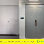 Top 20 Mẫu cửa nhựa composite 2 cánh đẹp 2024| Hoabinhdoor