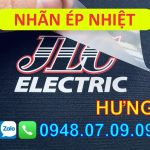 ✅ Nhãn ép nhiệt quần áo – Công nghệ in mới nhất hiện nay ⭐️