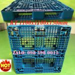 PALLET NHỰA TẢI TRỌNG NHẸ 1100x1100x150mm