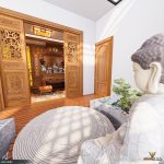 Công trình nội thất phòng thờ nhà anh Dũng (Đồng Nai)