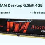 Đánh giá RAM Desktop G.Skill 4GB DDR4 Bus 2400Mhz F4-2400C17S-4GIS: Tối ưu hiệu suất cho máy tính củ