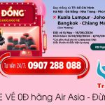 Air Asia tặng chục triệu vé 0 đồng