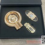 Bộ phụ kiện xì gà Golden Fire GF3: Bật lửa, dao cắt, gạt tàn xì gà