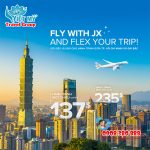 Cùng STARLUX săn deal chất bay đến Đài Bắc chỉ từ 137 USD