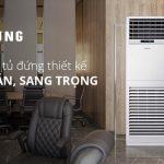 Máy lạnh tủ đứng Samsung đơn giản nhưng sang trọng