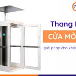 Nên chọn cửa thang máy mở tay hay cửa mở tự động cho gia đình?