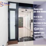 Kích thước tối thiểu để lắp thang máy homelift là bao nhiêu?