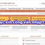 Hướng dẫn thủ tục xin công văn nhập cảnh Việt Nam qua Cổng Dịch Vụ Công Quốc gia