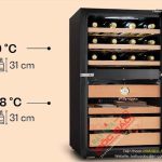 Tủ chứa xì gà và rượu vang Klarstein EL Dorado 108L