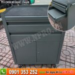 Tủ chứa, xe đẩy, kệ đựng đồ nghề loại 3 ngăn