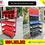Tủ chứa, xe đựng đồ nghề có bảng treo dụng cụ