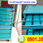 Tủ đồ nghề chia khay 7 ngăn –  Tủ đựng linh kiện