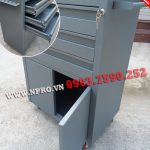 Tủ đồ nghề cơ khí 4 ngăn, xe đẩy dụng cụ