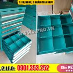 Tủ dụng cụ 9 ngăn chia khay sơn tĩnh điện