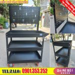 Tủ đồ nghề 3 ngăn có giá treo dụng cụ