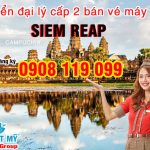 Tuyển đại lý bán vé máy bay đi Siem Reap Campuchia hãng Vietjet Air
