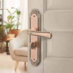 Khóa cửa màu vàng hồng rosegold: Phong cách sang trọng, hiện đại