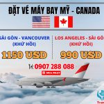 Săn Vé Khứ Hồi Canada – Mỹ Giá “Siêu RẺ” Cùng Việt Mỹ – Cơ Hội Không Thể Bỏ Lỡ