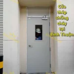Giá cửa thép chống cháy tại Bình Thuận-Có kiểm định cục PCCC