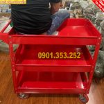 Xe 3 ngăn đẩy đựng đồ nghề sửa chữa