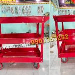 Review mẫu xe đẩy chứa đồ nghề 3 ngăn giá rẻ được ưa chuộng