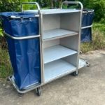 Top xe đẩy dọn phòng khách sạn được ưa chuộng, giá rẻ