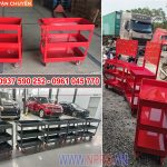 Xe đẩy dụng cụ, kệ đựng đồ nghề, tủ chứa dụng cụ 3 ngăn giá rẻ