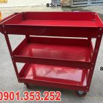 HOT sale xe đẩy 3 ngăn, kệ đựng đồ nghề 3 tầng tại npro