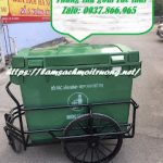 bán thùng thu gom rác thải tại nhà, thùng thu gom rác 1100l tại chung cư, xe gom rác tại