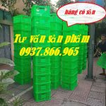 Sọt công nghiệp, rổ nhựa, sóng nhựa, sọt nhựa nguyên sinh, sọt chuyên dùng cho nhà máy