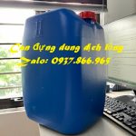Can đựng dung dịch lỏng, can hóa chất, can dày nhựa HPDE, cỏ can 30l