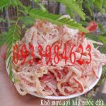 Khô mực sợi hấp dừa giá sỉ tốt nhất thịt rường