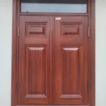 Cửa thép vân gỗ tại Quận 3 – Cửa thép chống han gỉ