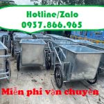 Tại sao cần xe gom rác, xe tôn, xe inox, xe gom rác 400l, xe gom rác 500