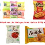 Giử bánh kẹo đi Mỹ nhanh chóng tại Long Hưng Phát Express