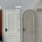 Mẫu cửa vòm nhựa Composite Năm 2024 – Cửa phòng ngủ