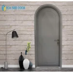Mẫu cửa nhựa vòm Composite phòng ngủ đẹp
