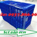 Thùng xếp gọi tiện lợi, sọt nhựa gấp gọn khi không sử dụng, sọt gấp gọn tại hà nội