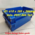 Khay cơ khí, khay có quai sắt, thùng đặc đựng đồ kim khí, khay nhựa A2