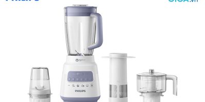 Máy xay sinh tố Philips HR2223/00 có 3 cối xay