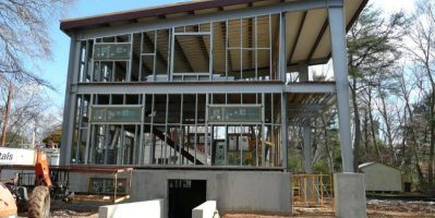 Nhà kết cấu thép 2 tầng: Giải pháp xây dựng hiện đại bền vững