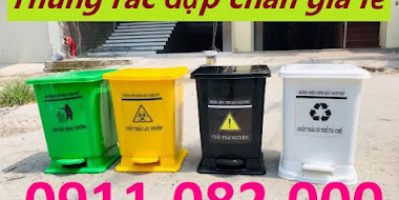Bán thùng rác nhỏ , thùng rác lớn giá rẻ- thùng rác 120l 240l 660l giá rẻ nhất miền tây- lh 0911082000