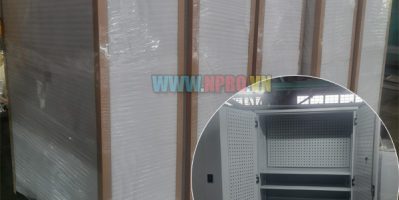 Tủ dụng cụ xưởng 2 cánh bằng sắt sơn tĩnh điện
