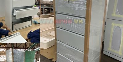 Tủ đựng đồ nghề vật tư 6 ngăn kéo KT: W700xD500xH1550mm