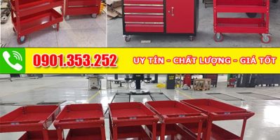 Tủ xe đẩy dụng cụ gara ô tô – Chuyên nghiệp, chắc chắn, đa năng