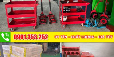 Xe Đẩy 3 Ngăn Có Móc Treo – Giải Pháp Hoàn Hảo Cho Đồ Nghề Xe Máy
