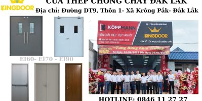 Giá cửa thép chống cháy tại Đắk Lắk