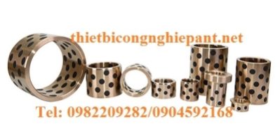 Tấm Bạc trượt tự bôi trơn, bạc đồng lỗ Graphite