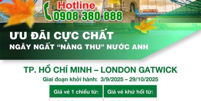 Bay cùng Turkmenistan Airlines với vé siêu ưu đãi