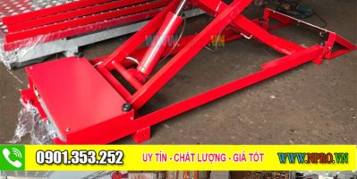 Bàn Nâng Xe Máy Âm Nền – Giải Pháp Chuyên Nghiệp Cho Tiệm Sửa Chữa Xe Máy